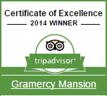 Trip Advisor Certificate of Excellence 2014 Winner
