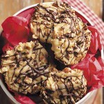 chocolate drizzle cookies