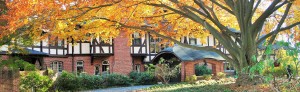Fall foliage at Gramercy Mansion, Stevenson Maryland b&b
