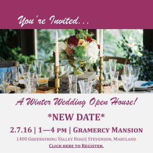 Gramercy Mansion Open House NEW DATE