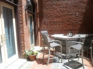 Cassatt Suite patio