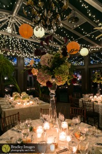 Atrium dining with Chinese lanterns, Bradley Images