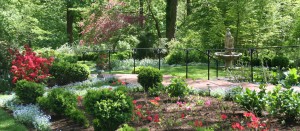 Garden path at Gramercy Mansion