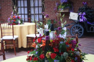Carriage House - September wedding with wine theme