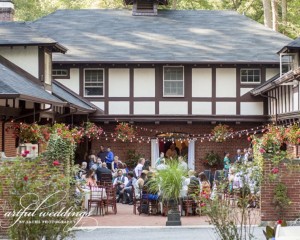Carriage House courtyard, Artful Weddings by Sachs Photography