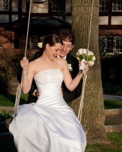 Bride and Groom Swing