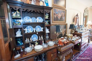 Anne's gift shop collectibles on display