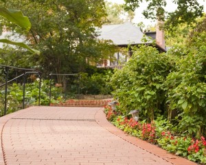 Walkway Facing Back of Mansion