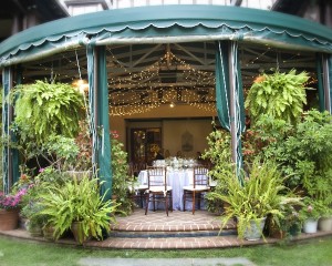 Wedding Reception Setup 1