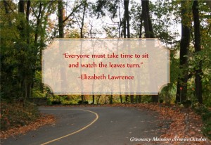 Fall foliage quote