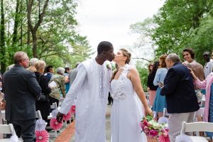 Pink floral decor | April garden wedding | Gramercy Mansion | Mary Brunst Photography