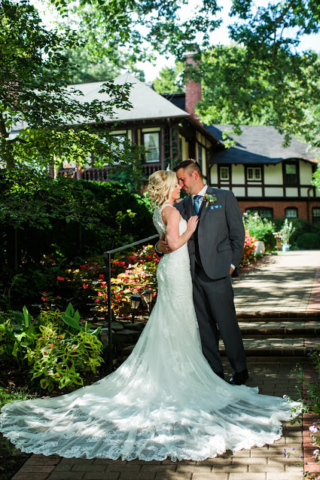 Gramercy Mansion Wedding Couple