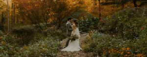 Fall Wedding Couple